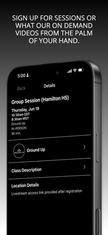 Ground Up QB iPhone screenshot