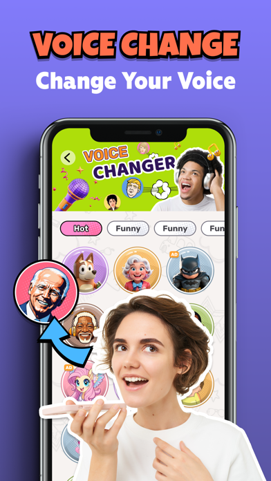 Prank - Funny Sounds,Simulator iPhone screenshot 4 - Entertainment app