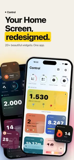 Control: Home Screen Widgets screenshot 1