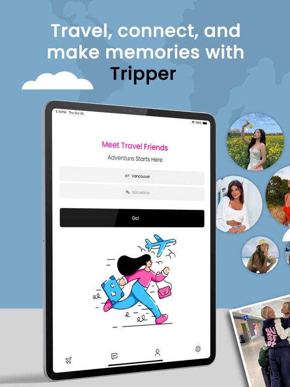 Tripper - Travel mate finder
