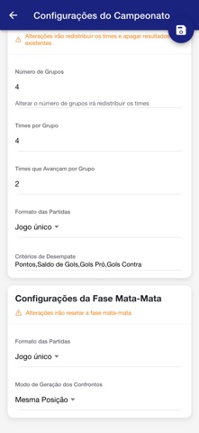 Campeonato fácil screenshot