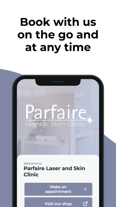 Parfaire Clinic app screenshot