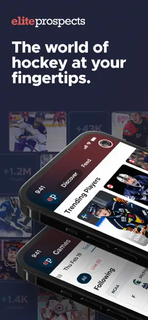 Elite Prospects - Hockey Stats screenshot 1