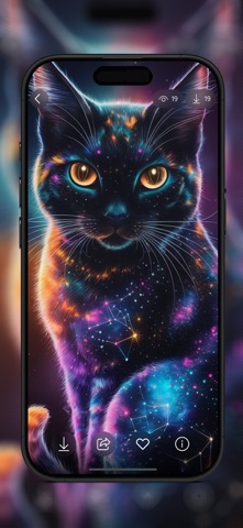 Neon Animals Wallpapers Screenshot 3 of 6