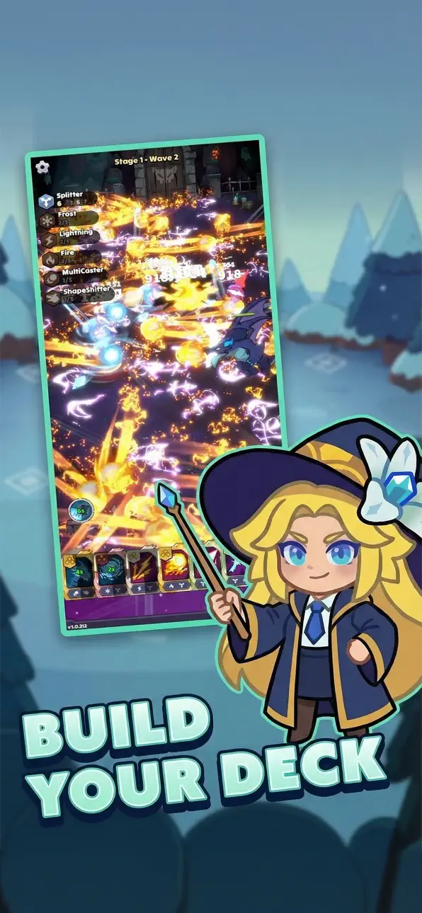 Dungeon & Deck: Idle RPG Game iOS Mod IPA screenshot 1 - iOS game interface