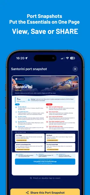 Cruise Planner & Port Guide screenshot 4