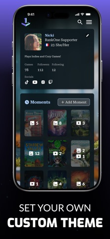 Rankone: Game Library Tracker screenshot