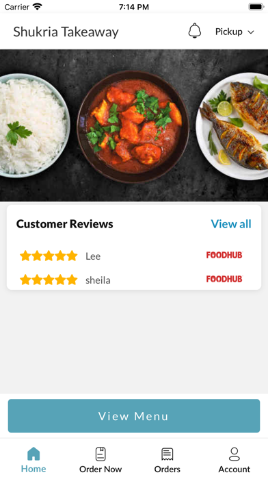 Shukria Takeaway Screenshot