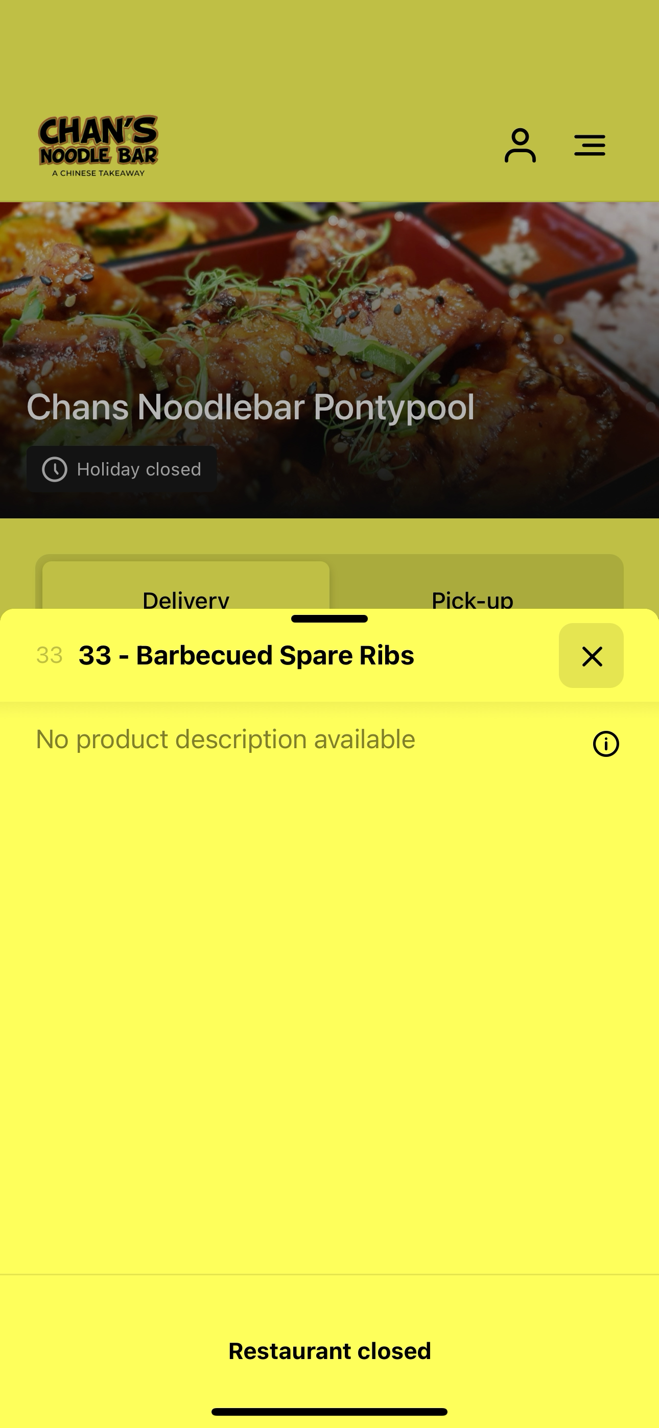 Chans Noodle Bar Pontypool