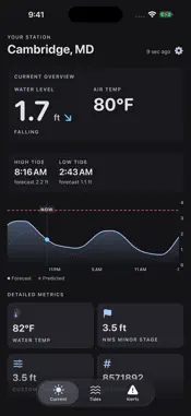 CoastWarn screenshot 1
