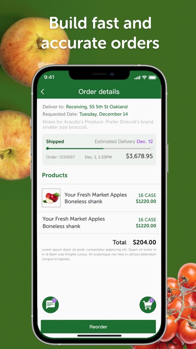 Earthquake Produce app screenshot