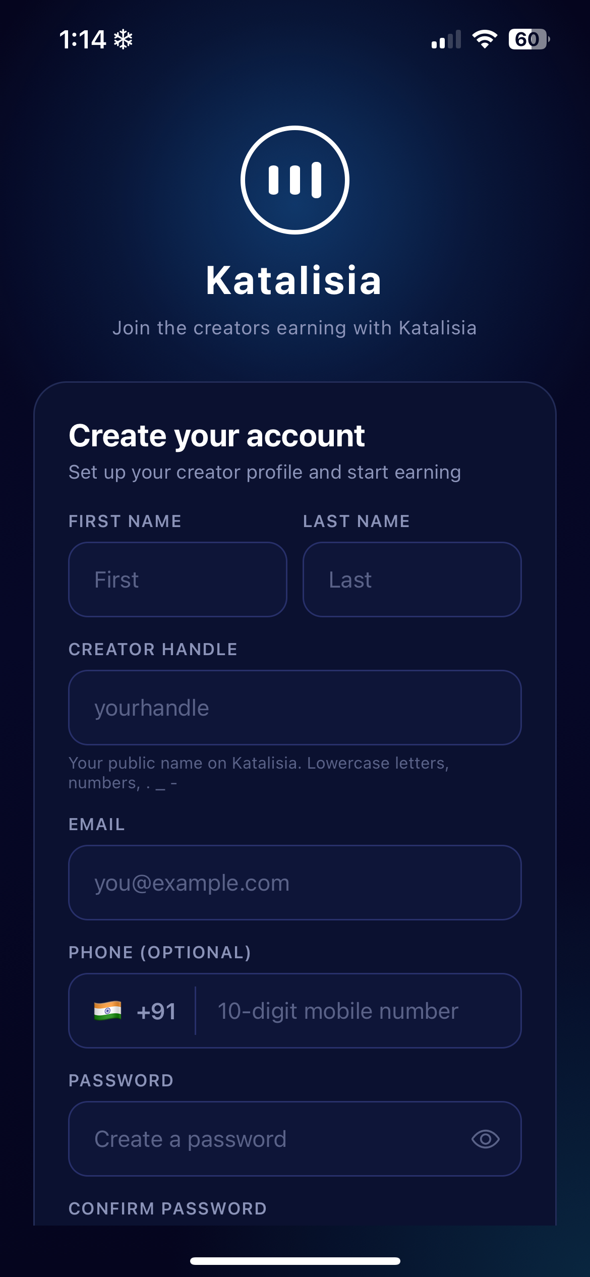 Katalisia Creator screenshot 2