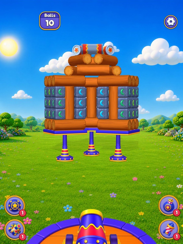 Cannon Strike: Physics Puzzle screenshot 10