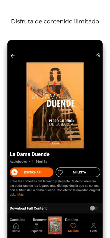 Ubook: Audiobooks screenshot 3 of 5