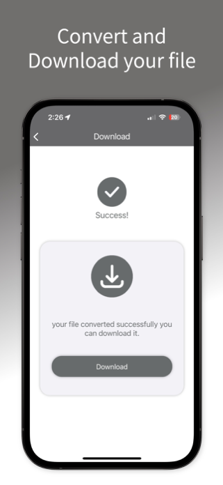 HEIC To PDF App Screenshot 3 of 5