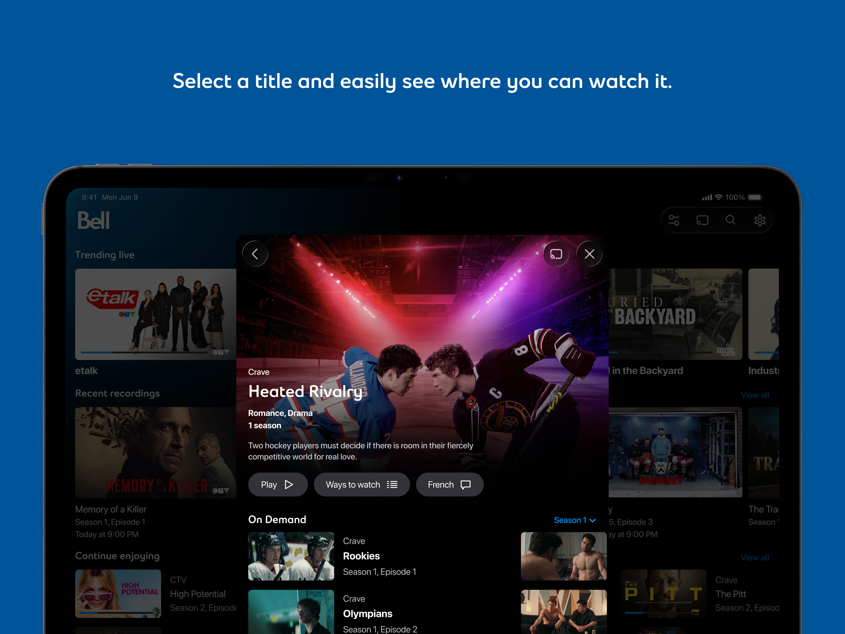 Bell Fibe TV screenshot 14