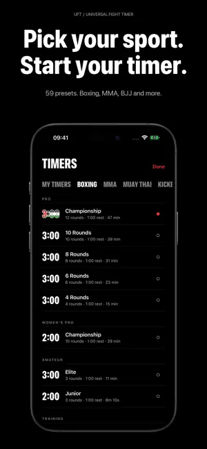 UFT - Universal Fight Timer screenshot 3
