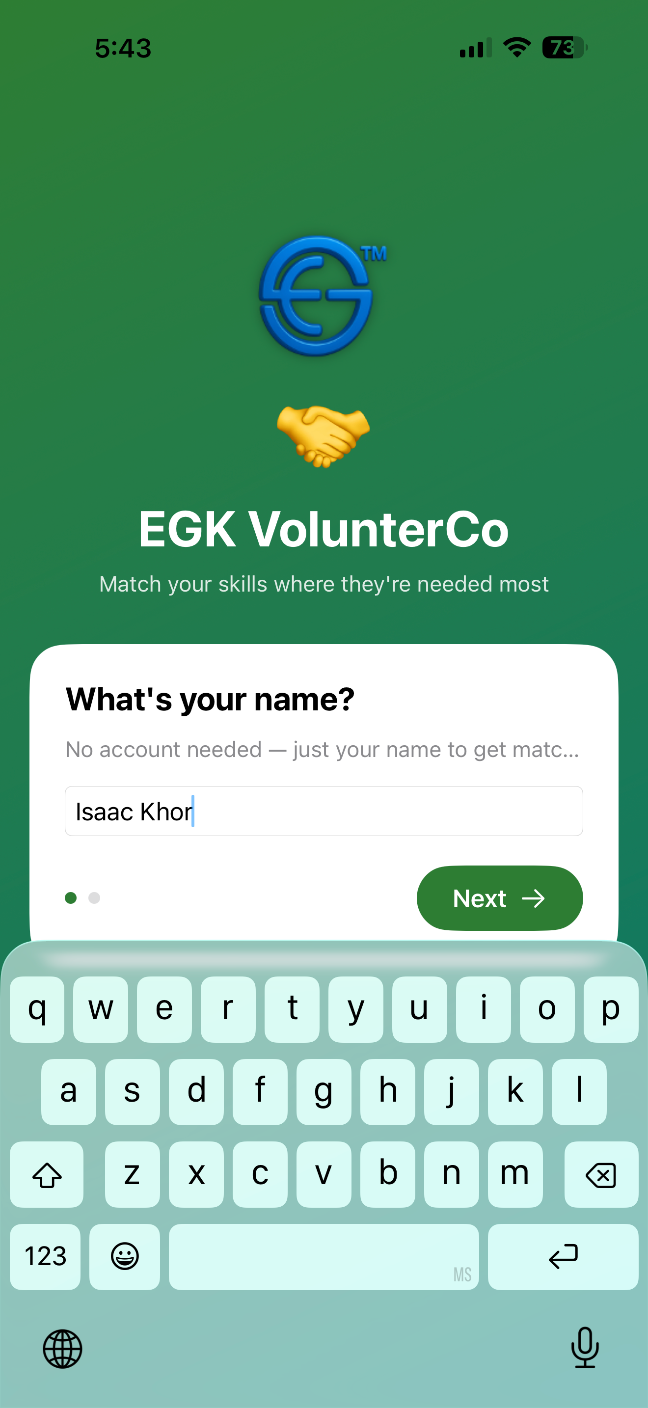 EGK VolunteerCo screenshot 9