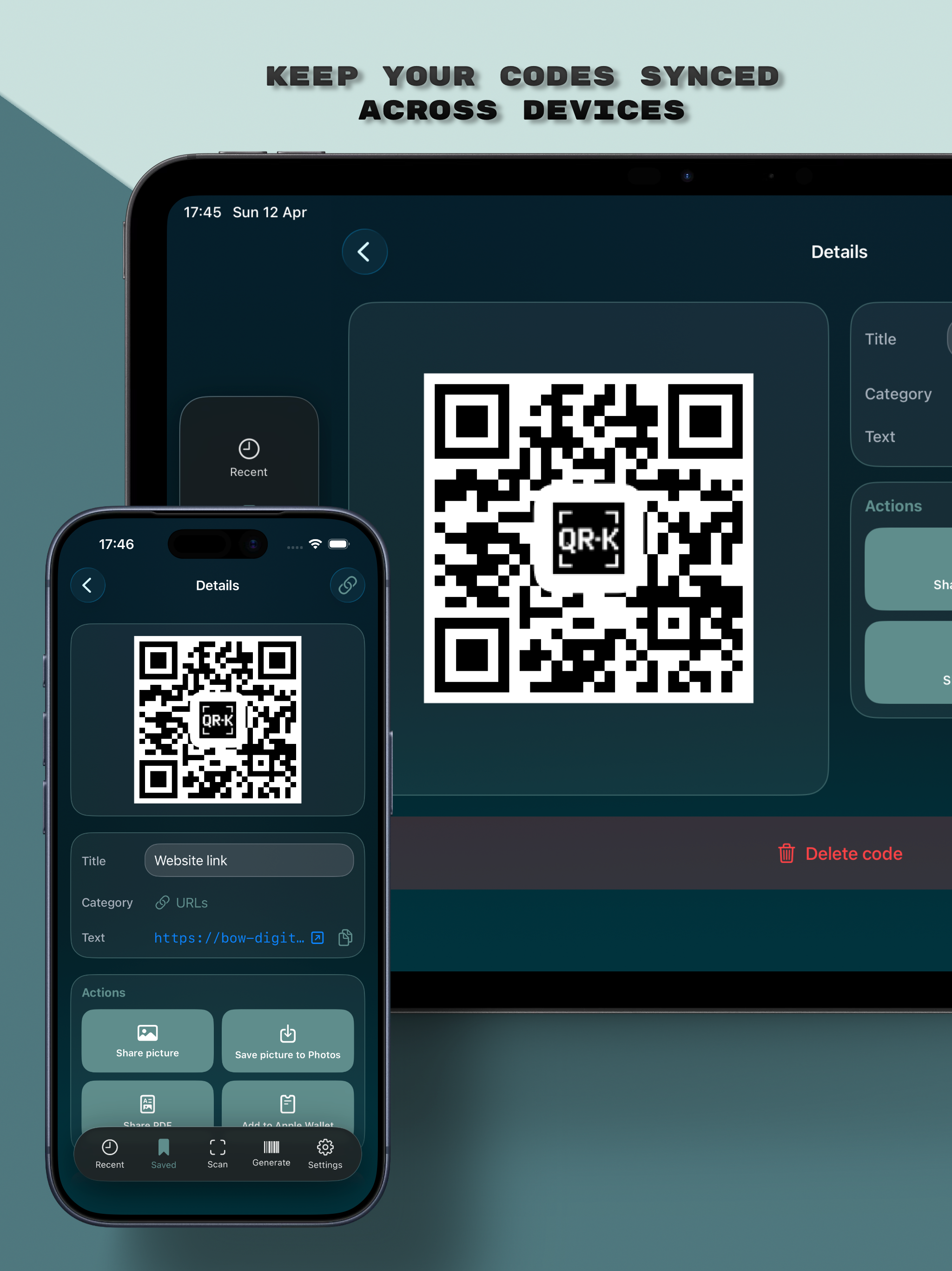 QR-K - Scan, Generate, Share screenshot 6