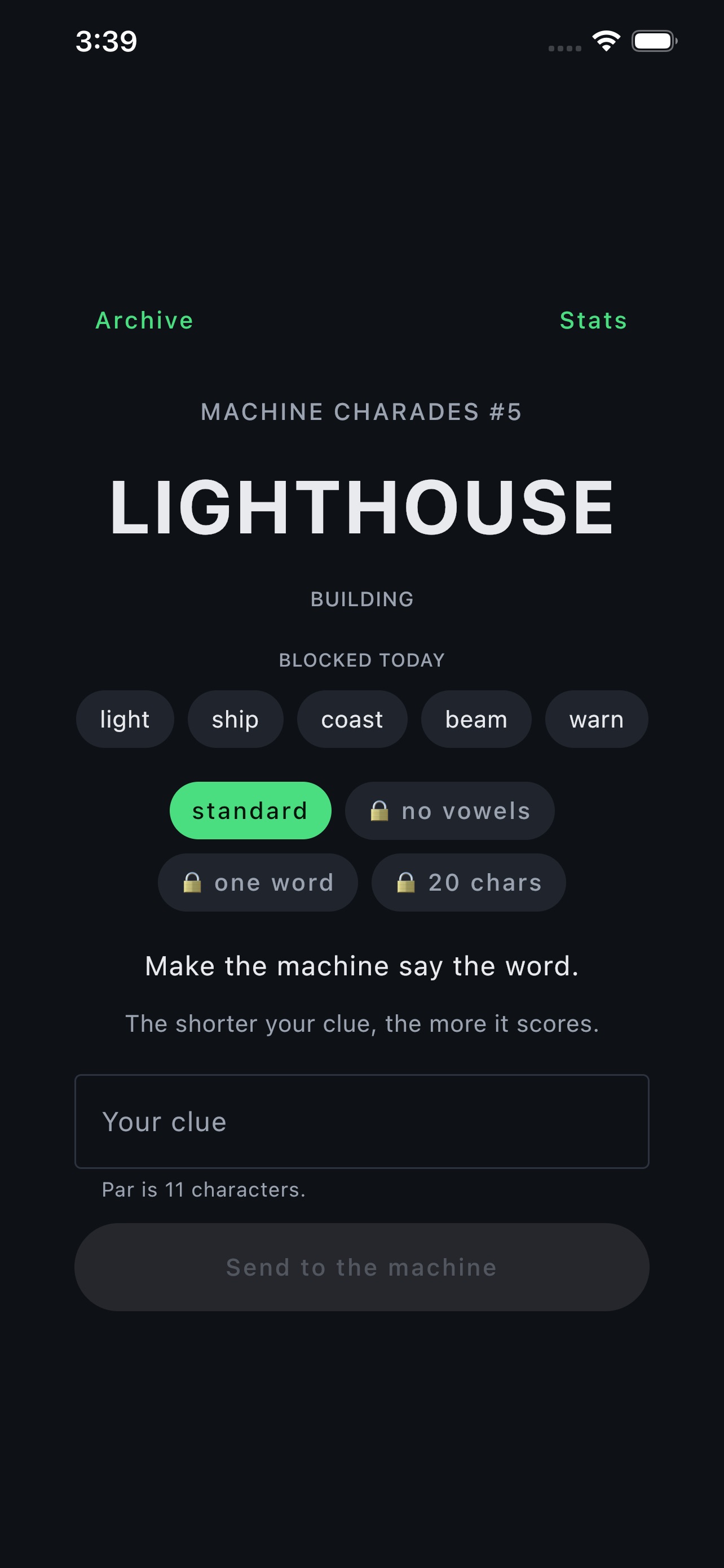 Screenshot 1 of Machine Charades