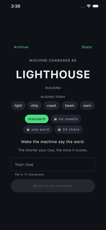 Machine Charades screenshot 1