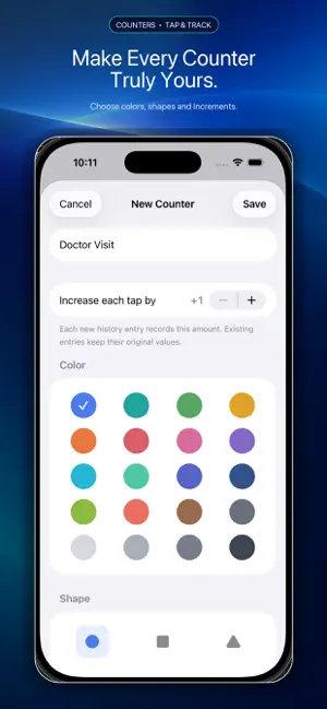Counters: Tap & Track screenshot 4