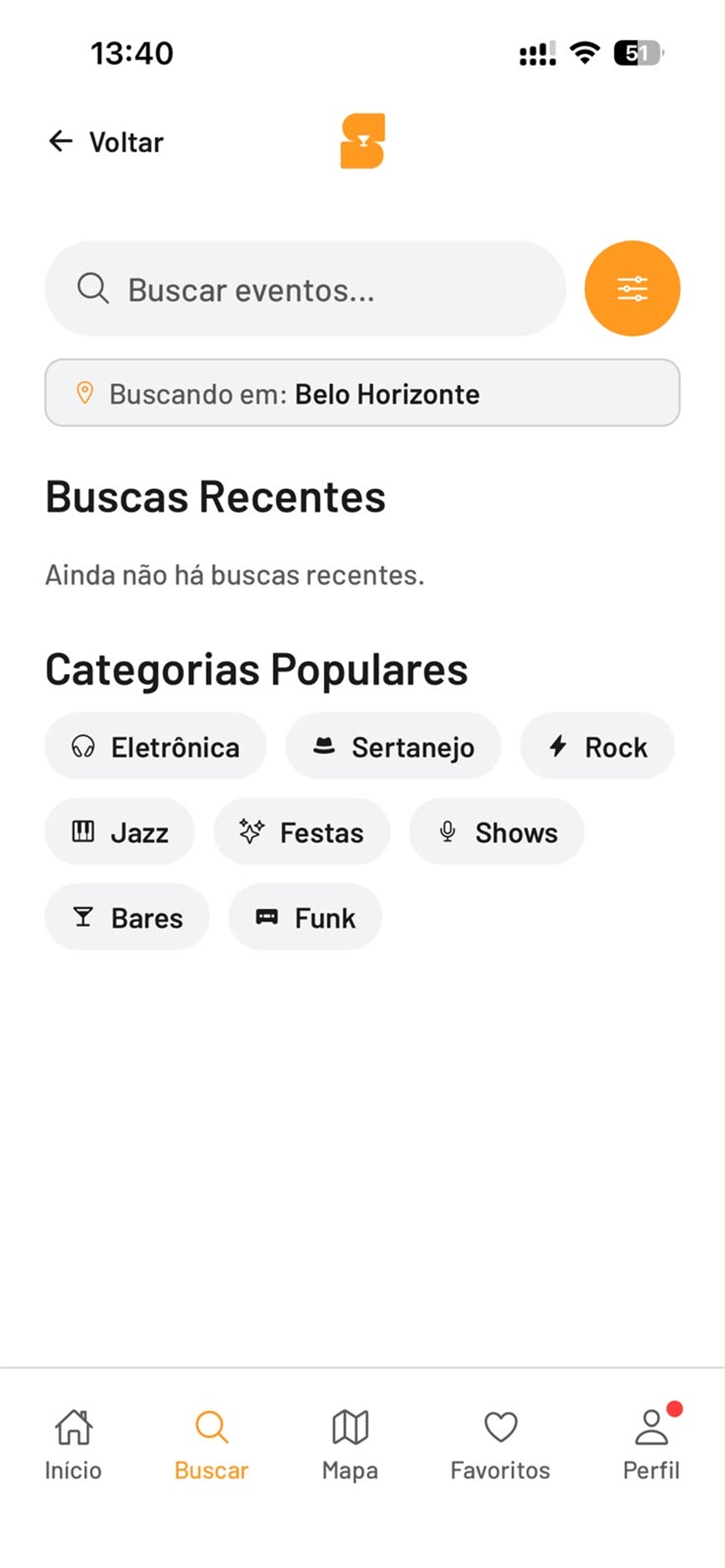 Salute: Encontre Bares e Shows screenshot 3
