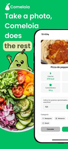 Comeloia: AI Calorie-Tracker Screenshot 1 of 6