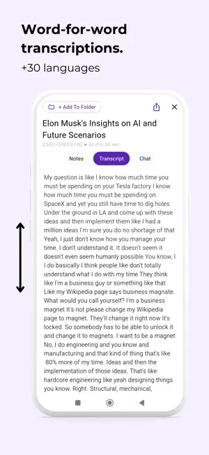 Instant AI Notes & Transcript screenshot 3