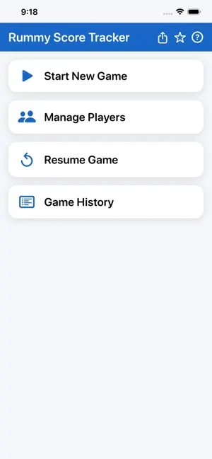 Rummy Score & Points Tracker screenshot 1