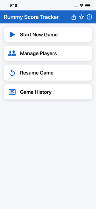 Rummy Score & Points Tracker Screenshot 1 of 5