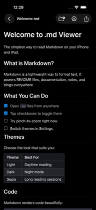 .md Viewer screenshot 3