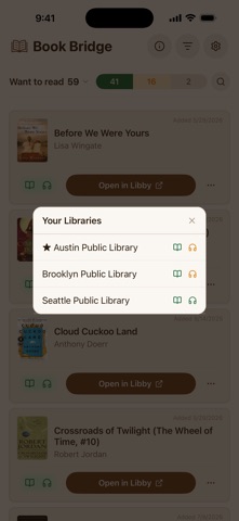 Book Bridge Library Search Screenshot 5 of 8