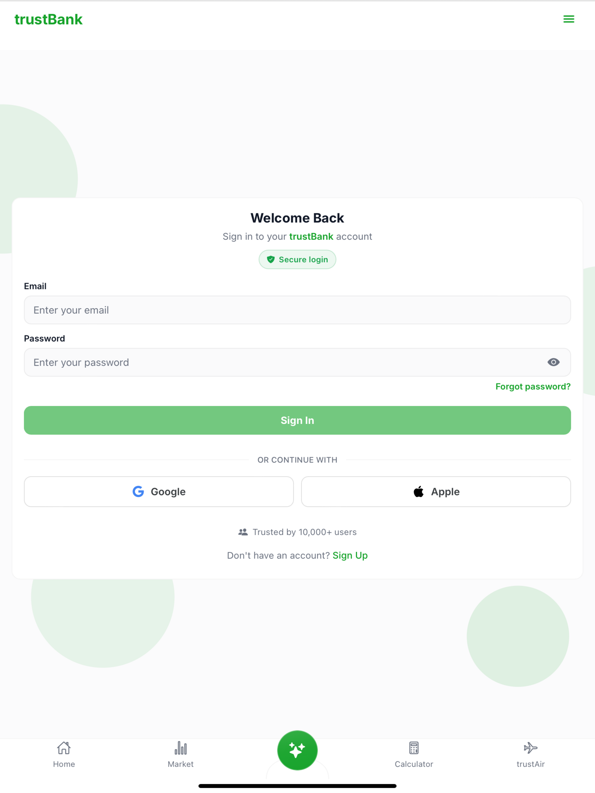 trustBank –Crypto | Simplified screenshot 13