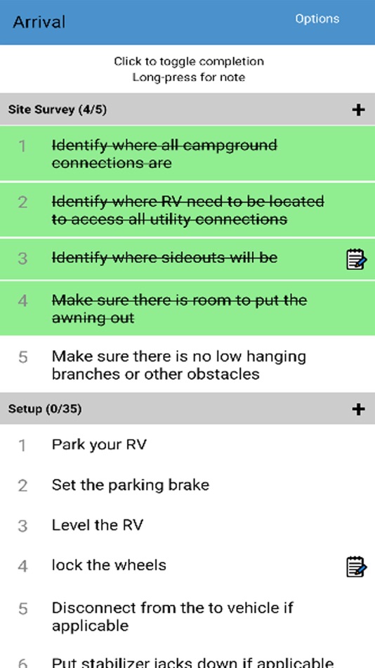 #4. RV Tasker Easy Checklists (iOS) 由: Robert Edwards