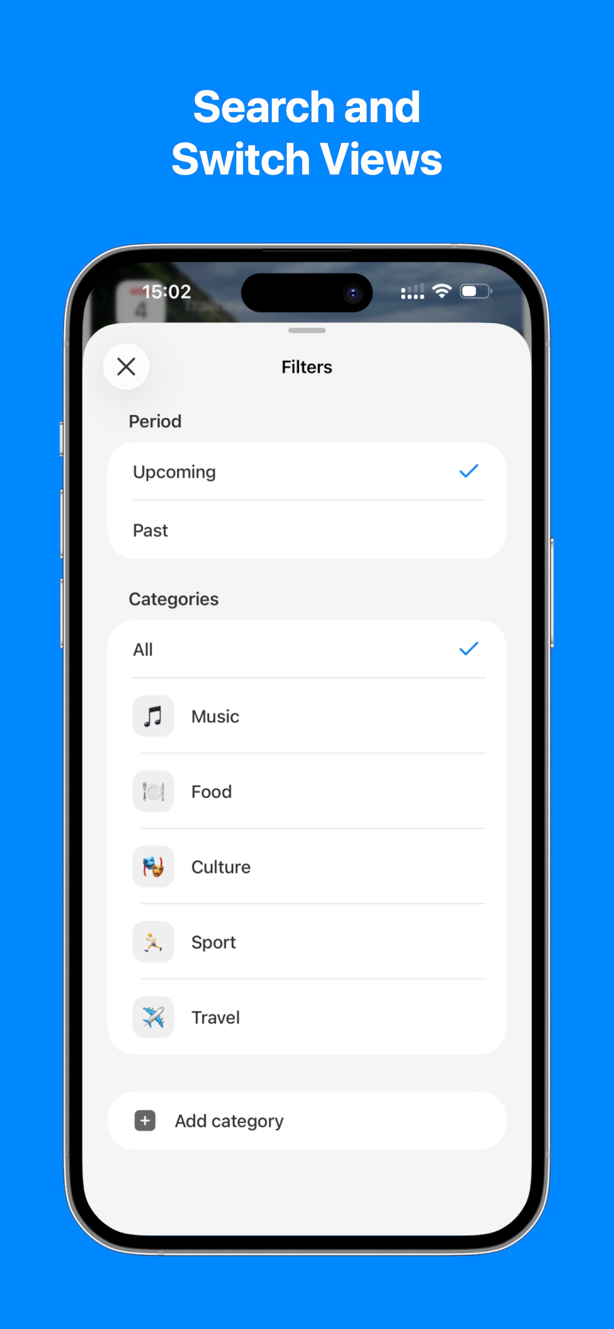 Weekendly - Event Planner