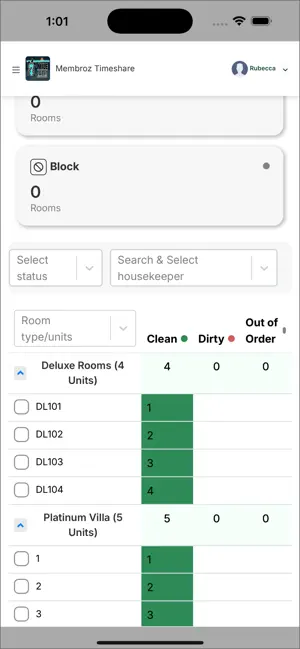 Membroz - RoomKeeper App screenshot 3