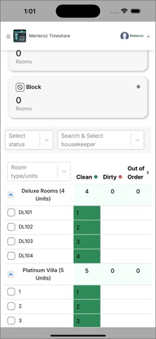 Membroz - RoomKeeper App screenshot
