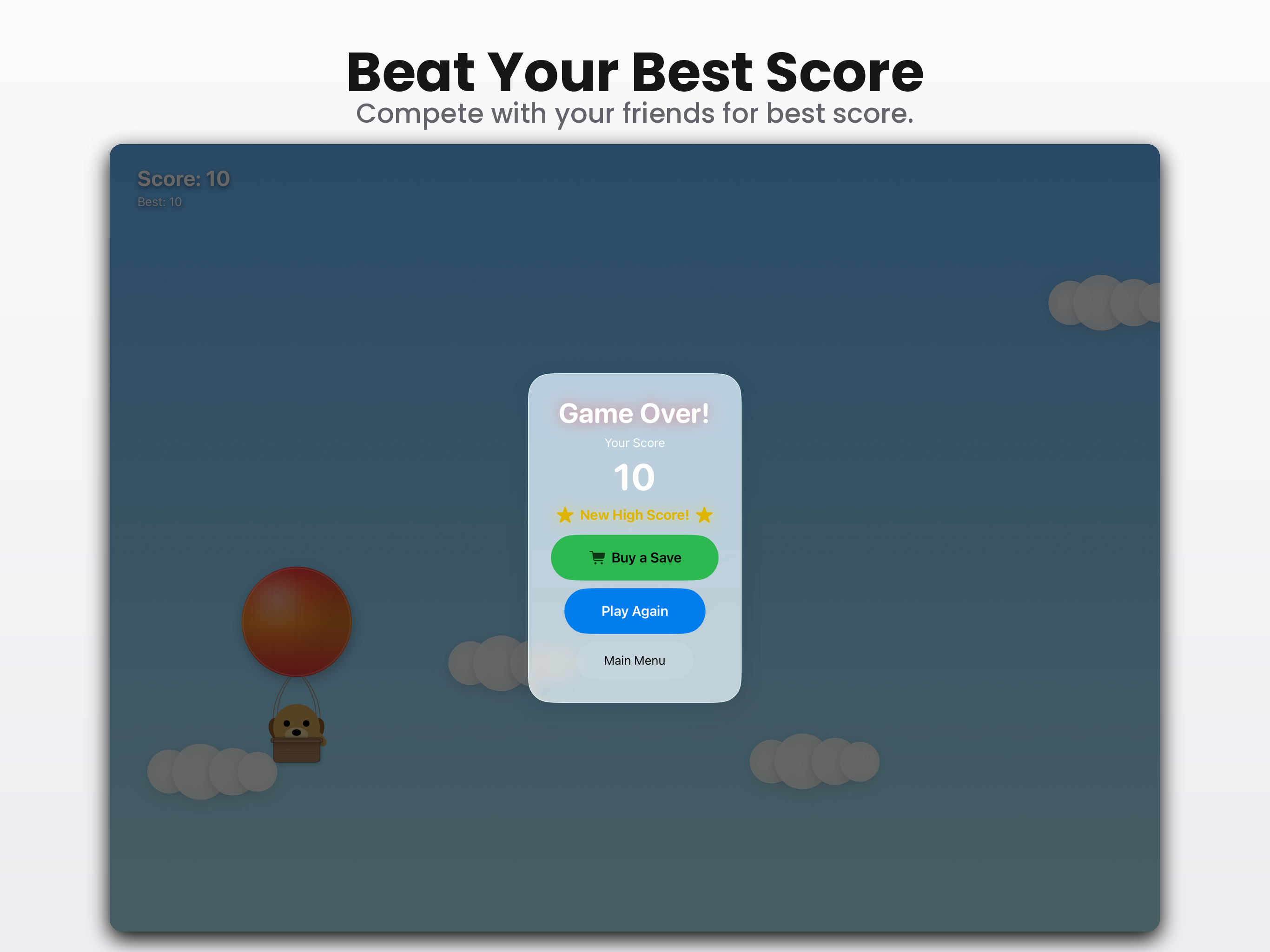 Hot Air Balloon Jump screenshot 5