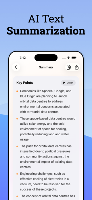 TTS Reader : AI Text to Speech Screenshot 7 of 8