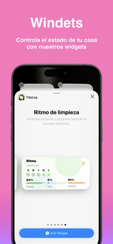 TidyLog: Limpieza del Hogar screenshot