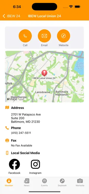 IBEW 24 screenshot 2
