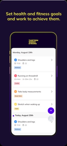 13 Weeks Strong screenshot