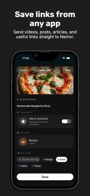 Bookmark Manager: Nemor screenshot 1