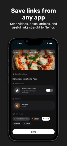 Bookmark Manager: Nemor Screenshot 1 of 6
