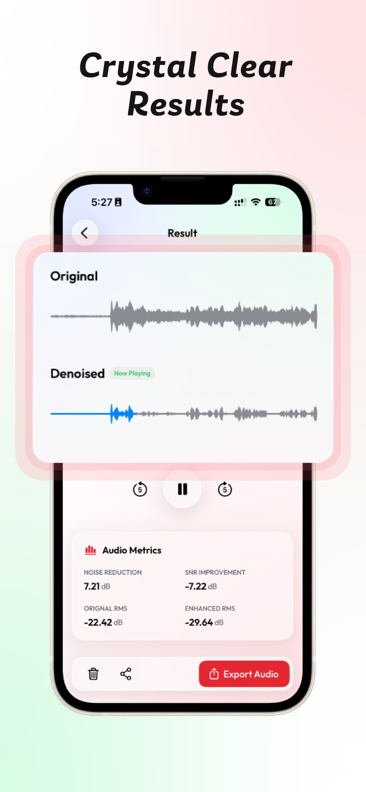 Audio Noise Remover - Denoiser
