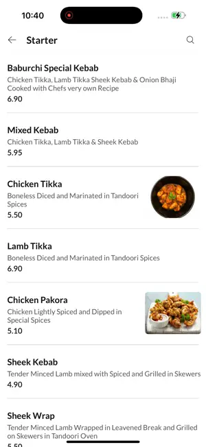 Baburchi Wallsend screenshot 3