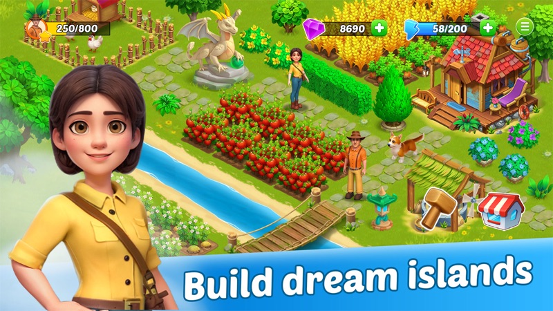 Griffin Island: Farm Adventure screenshot 1