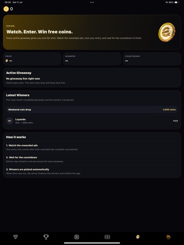eFCOM iPad screenshot