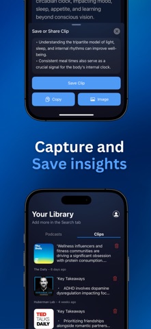 PodBrief | AI Podcast App screenshot
